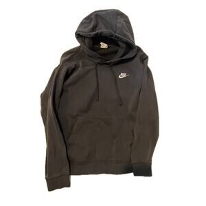 Nike Black Pullover Hoodie Mens Medium